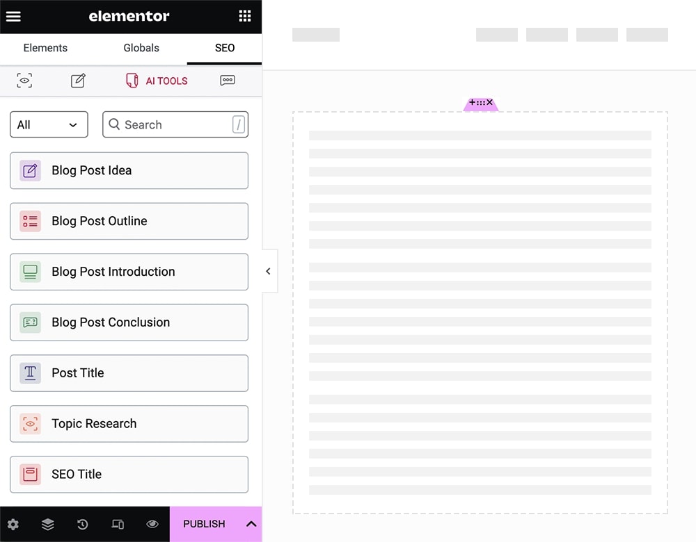 Seamless Integration with Elementor